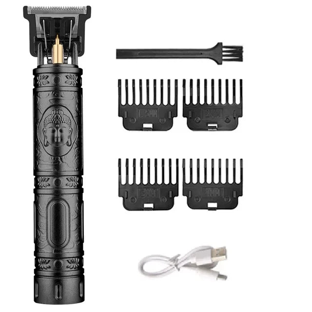 2026 Hot Sale！Electric Hair Cutting Machine Vintage T9 Clipper Hair Rechargeable Man Shaver Trimmer For Mens Barber Professional Zpaxo 060-BlackBuddha