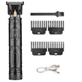 2026 Vintage Cordless Hair Clippers for Men Electric Beard Trimmer Shaver Zero Gapped Precision Cutting Grooming Kit/Accessories Zpaxo 060-BlackBuddha