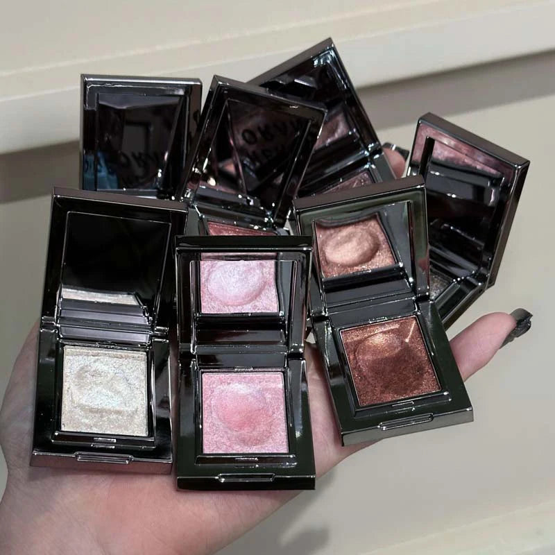 Chameleon Metallic Glitter Eyeshadow Palette Fine Highlighter Sparkling Pearlescent Mashed Potato Smoky Purple Eye Shadow Makeup Zpaxo