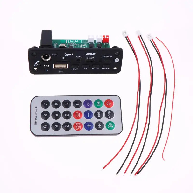 2 3W 6W Amplifier 5V MP3 Decoder Board Bluetooth 5 0 Stereo Audio DIY