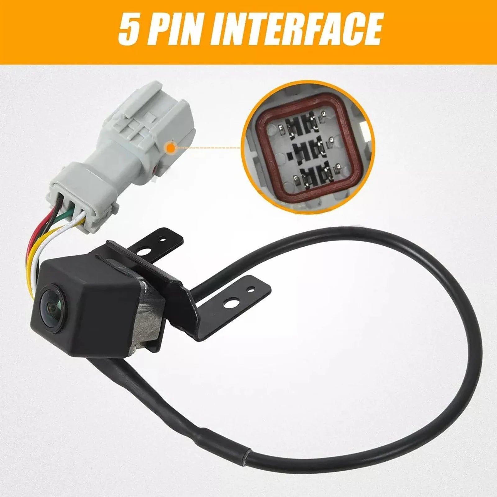 Replacement Rear View Backup Camera Parking Aid 170° Wide Viewing Angle 95760-3S102 For Hyundai Sonata 2011-2014 Car Accessories