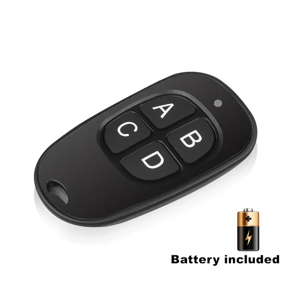 5- 433MHz Remote Control Universal Garage 4 Buttons Duplicator Zpaxo