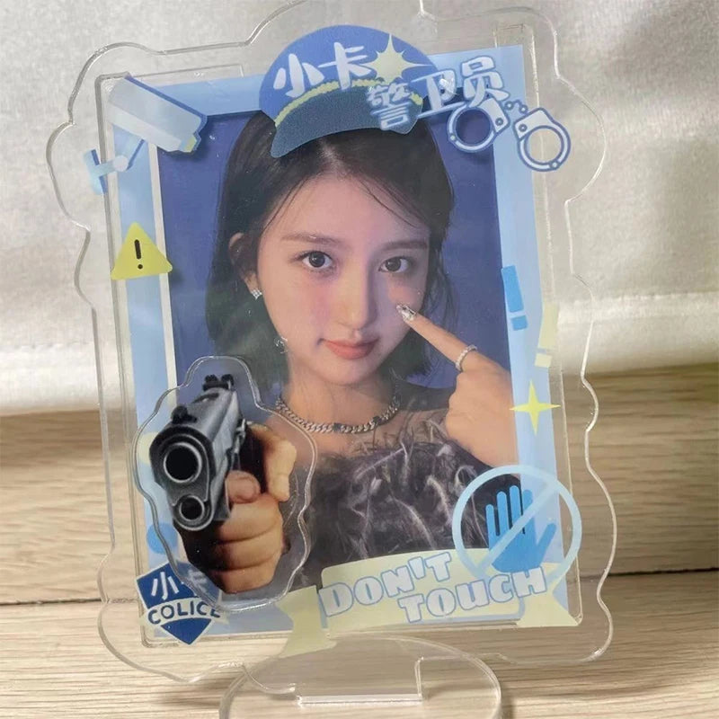 Kawaii Kpop Photocard Holder Idol Photo Card Display Small Protective