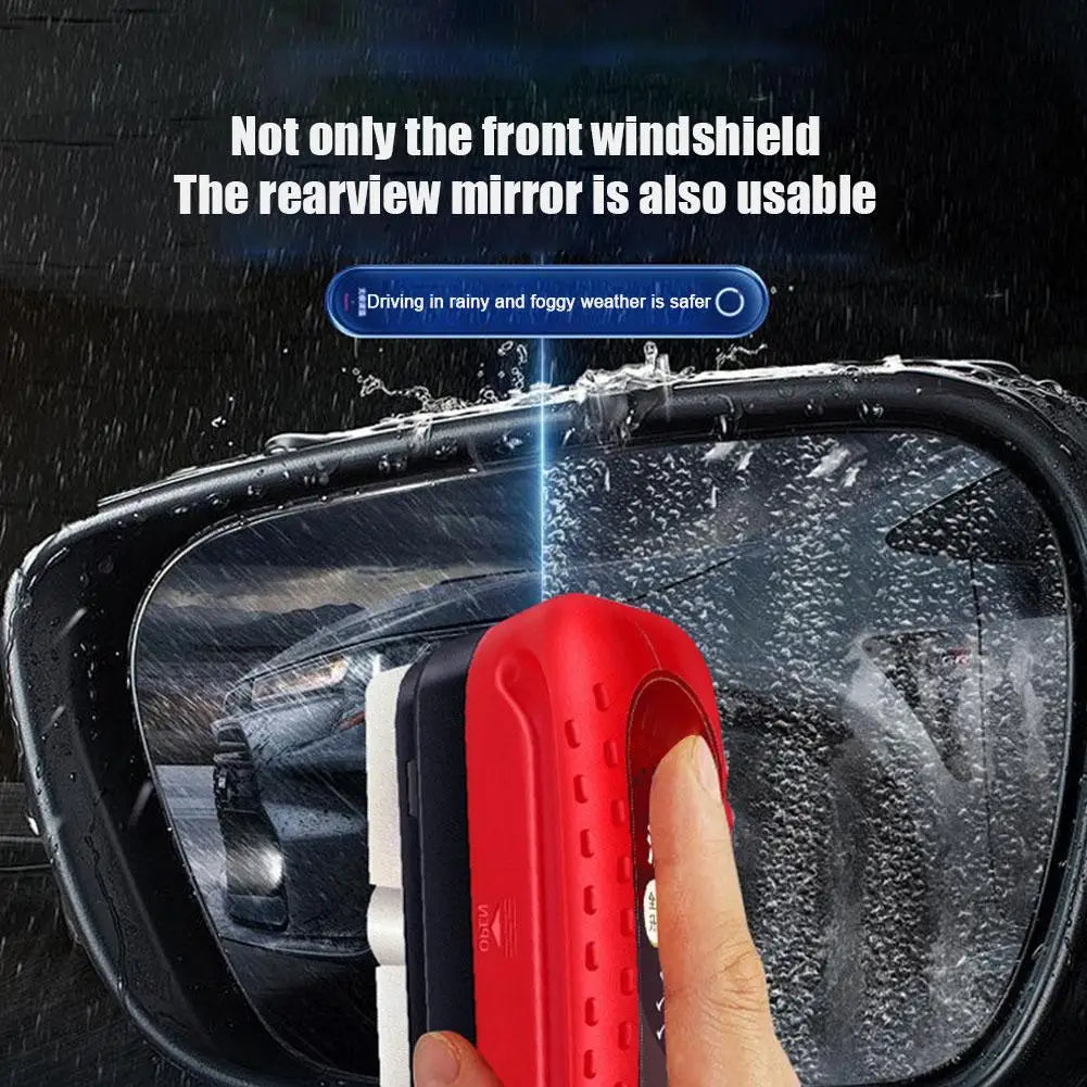 Auto Windshield Inner Glass Oil Film Remover Strong Dirt Cleaning Brush Restore Glass Luster Improve Driving Safety In Rainy Day Zpaxo