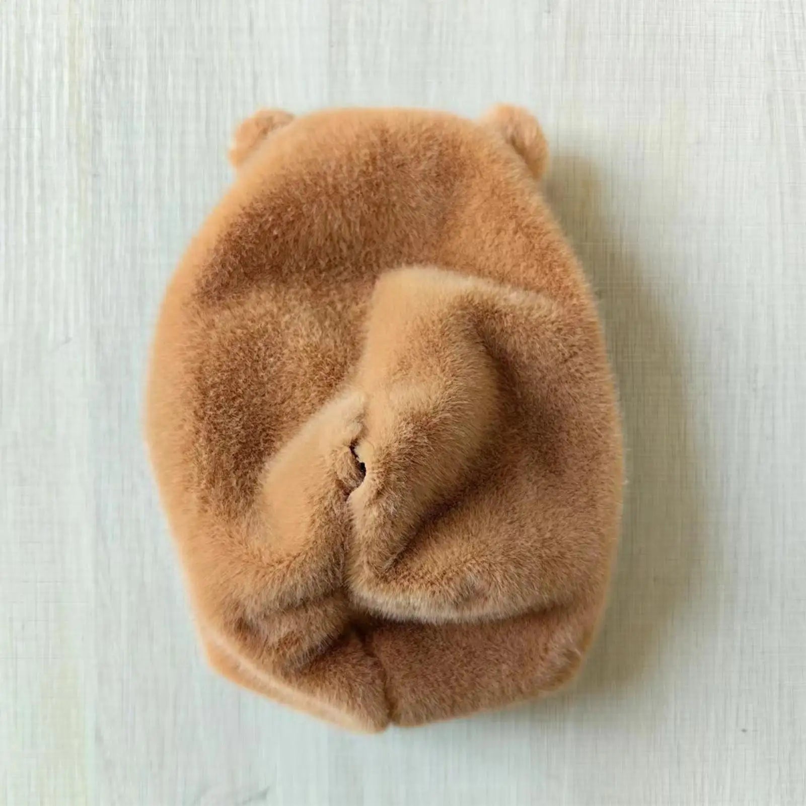 Capybara Plush Cover Unstuffed Plush Toy Shell Sewing Project Materials Soft Handcraft Accessories For Teens Girls Women Adults Zpaxo