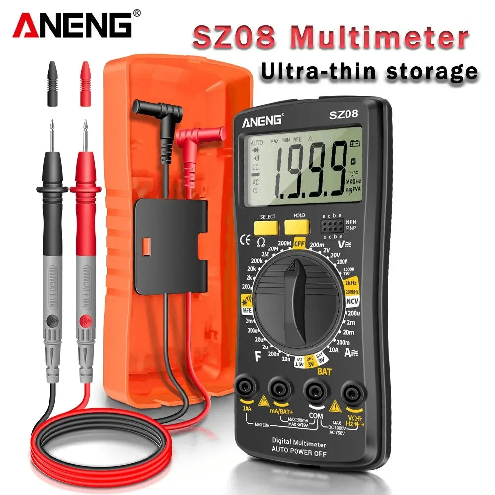 ANENG SZ08 Digital Storage Professional Meter Auto Handhold Testers