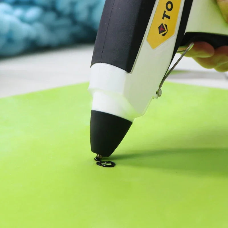 T TOVIA 60pcs/120pcs Black Hot Melt Glue Sticks for Hot Melt Glue Gun Craft Album Alloy Accessories Repair Tools Zpaxo