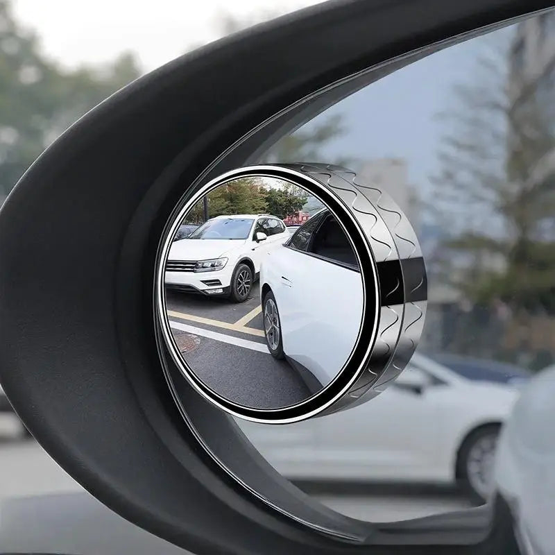 360° Blind Spot Convex Mirrors – Wide-Angle Adjustable Car Mirrors