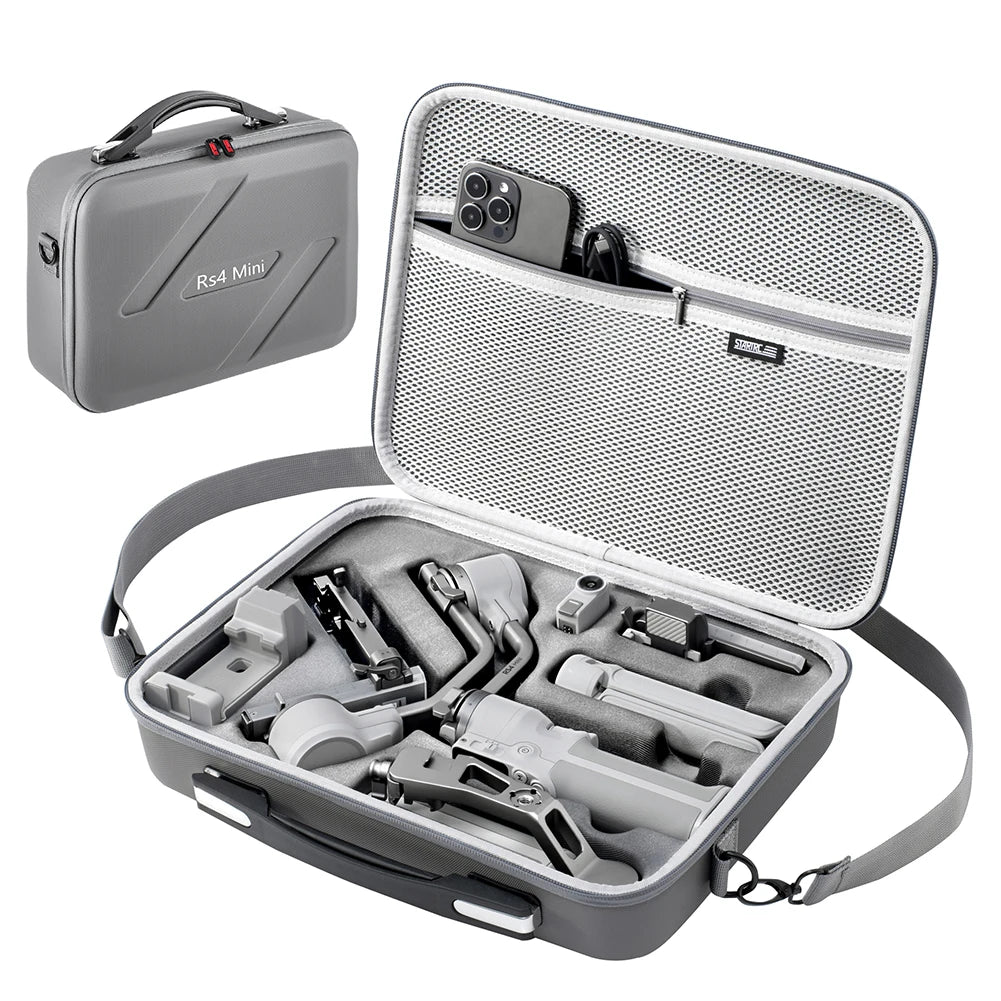 RS4 Mini Carrying Case PU Handbag Shockproof Anti-scratch Splashproof