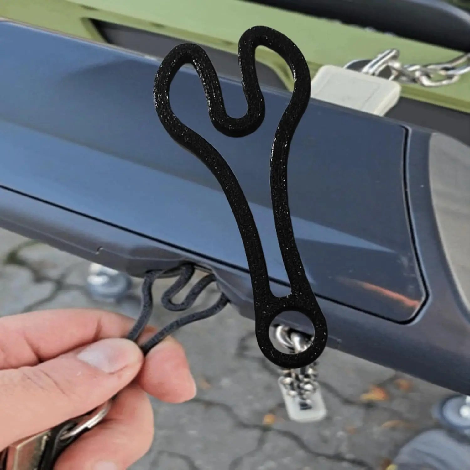 Supermarket Trolley Token Keychain | Reusable Cart Coin