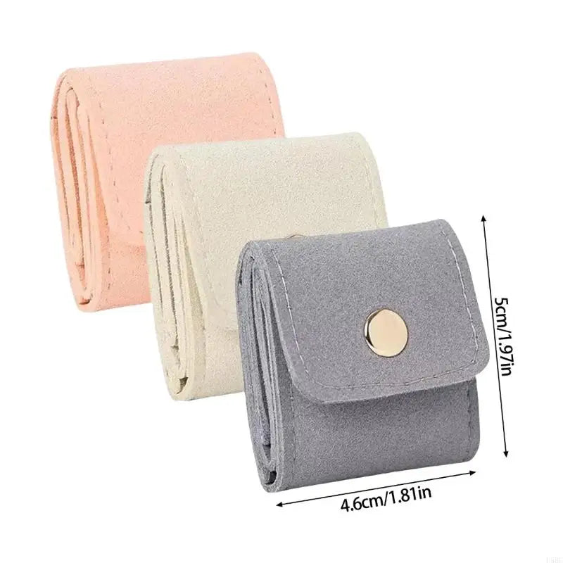 Portable Rings Storage Cases Soft Interior Waterproof Designs Small