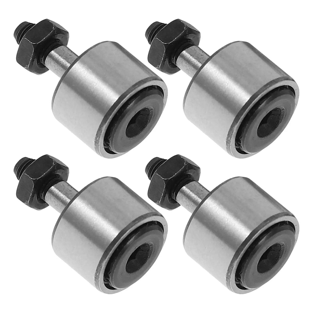 Bolted Cam Follower Bearing Steel Roller Needle Rigid Precision Cnc