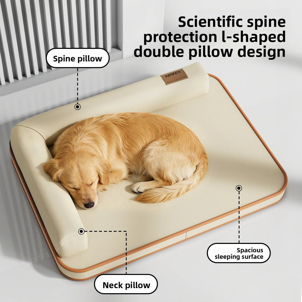 Waterproof PU Leather Dog Bed Mat – All Seasons & All Sizes