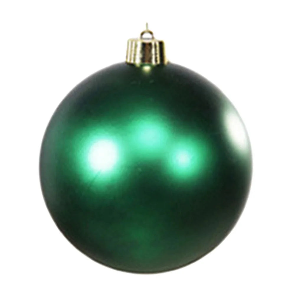 15cm Matte Christmas Ball Ornament – Ceiling & Holiday Decor Christmas Ornament Zpaxo Green 15cm