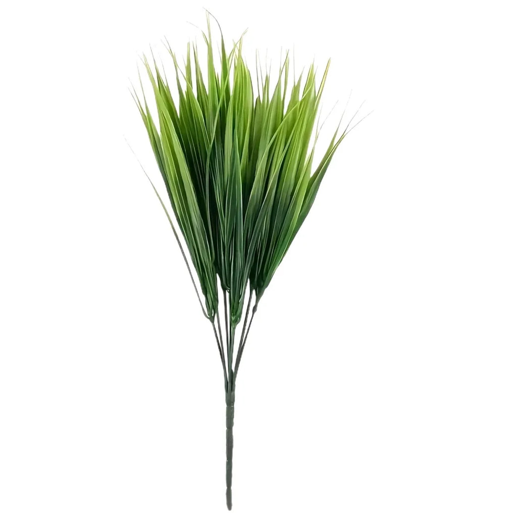 35cm Artificial Spring Grass Bundles – Faux Green Plant Decor Artificial Plant Decor Zpaxo