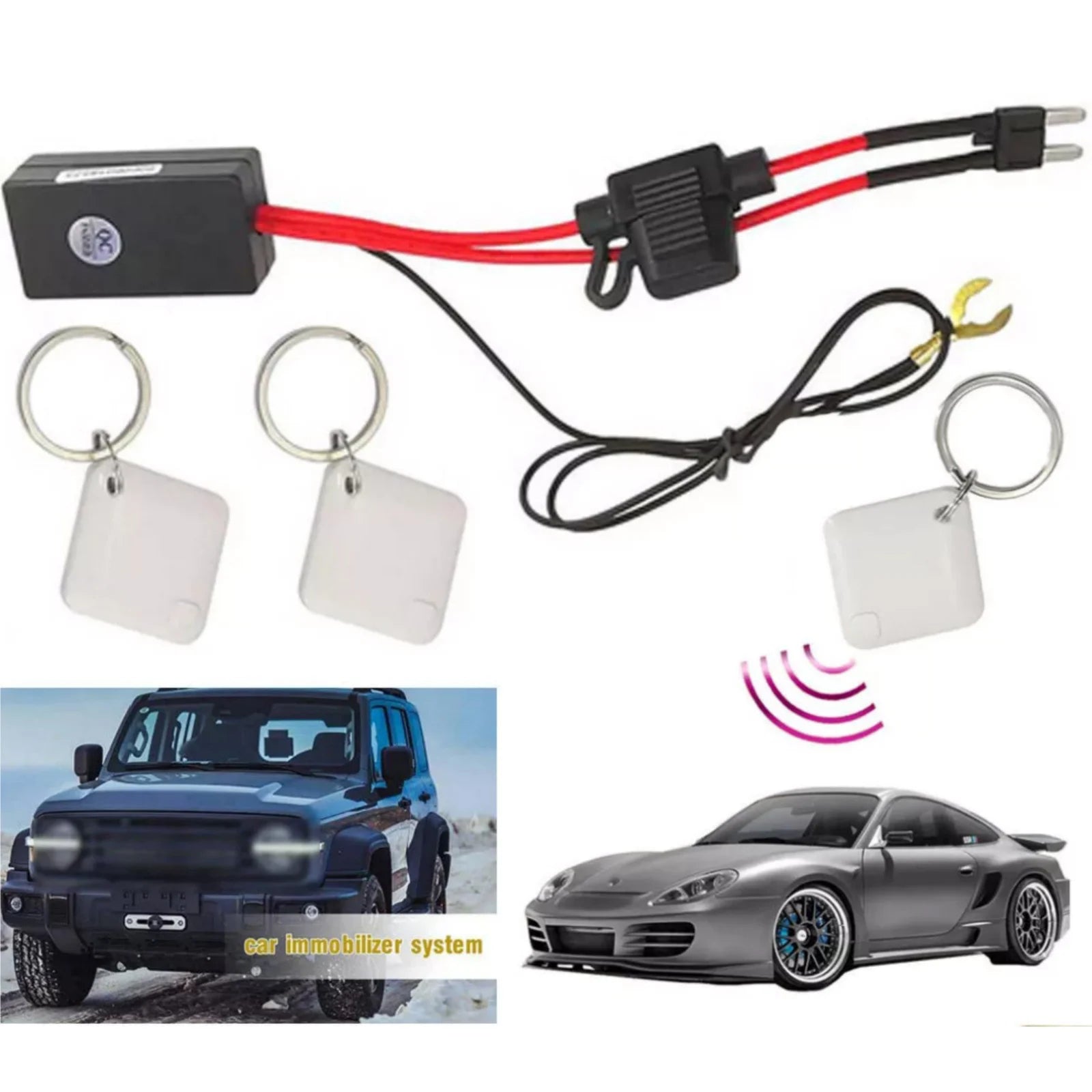 Car Immobilizer System Auto Anti-theft Electronic Engine Lock