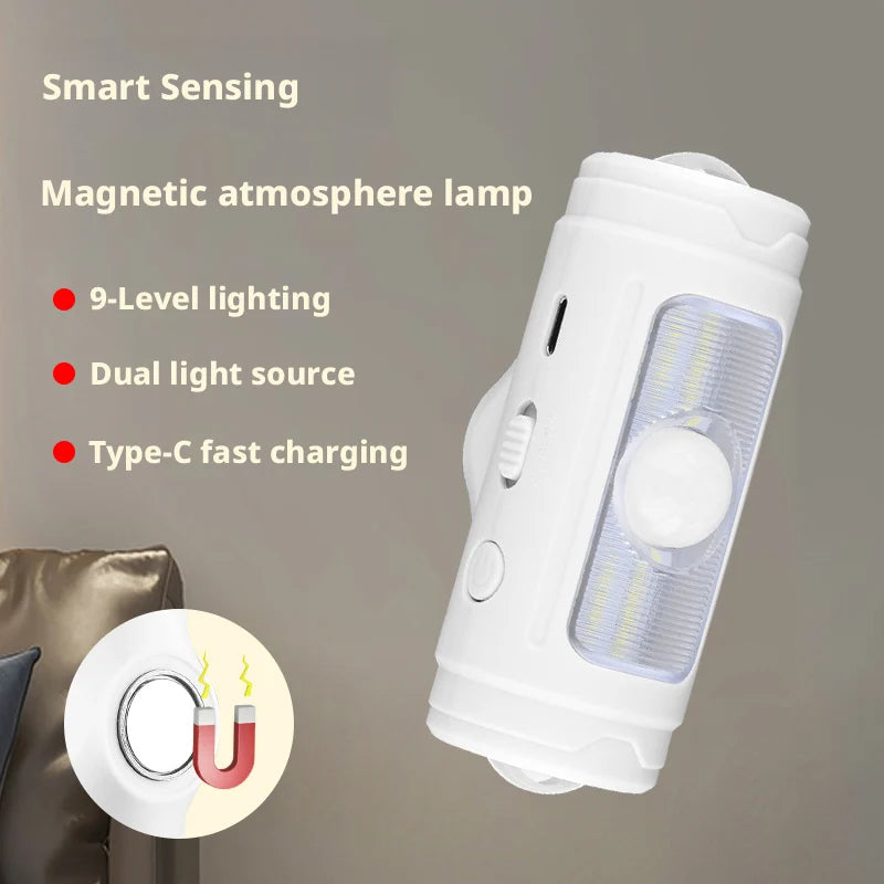 ESMARTER Mini Magnetic Night Light – Portable Atmosphere Lamp