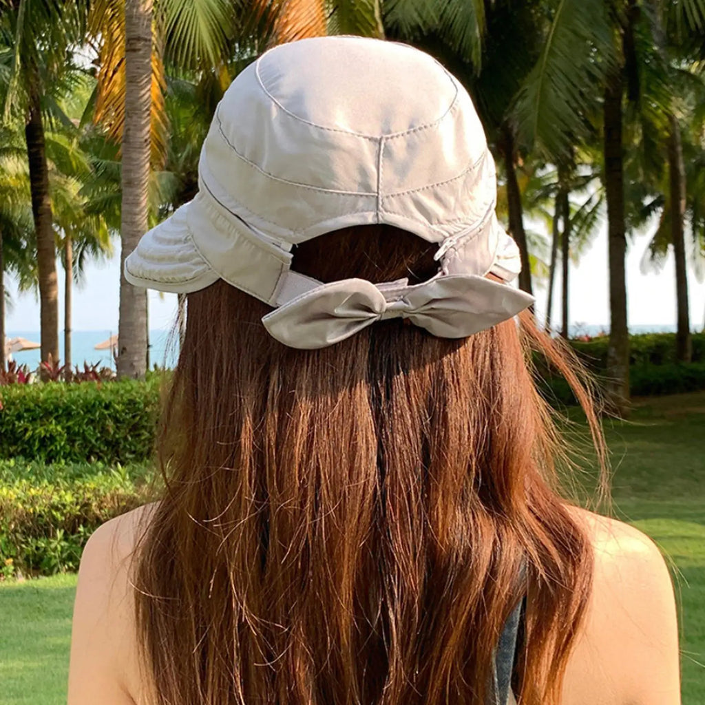 Wide Brim Foldable Sun Hat – UV Protection Beach Visor Cap Wide Brim Sun Hat Zpaxo