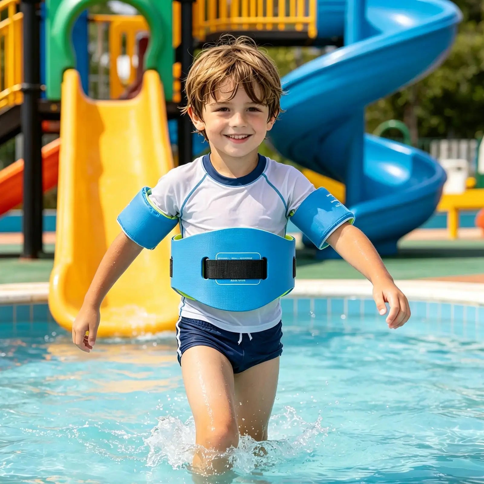 Swim Float Belt Adjustable Quick Release Buckle EVA Foam Buoyancy