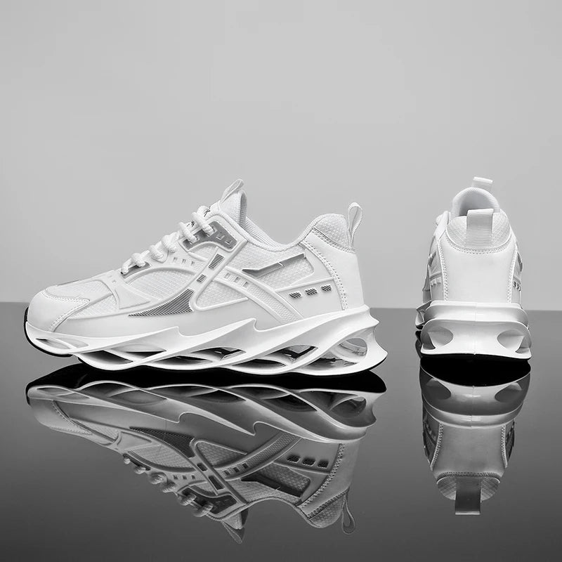 Men's Casual Sneakers Luxury Trainer Shoes Breathable Race Running