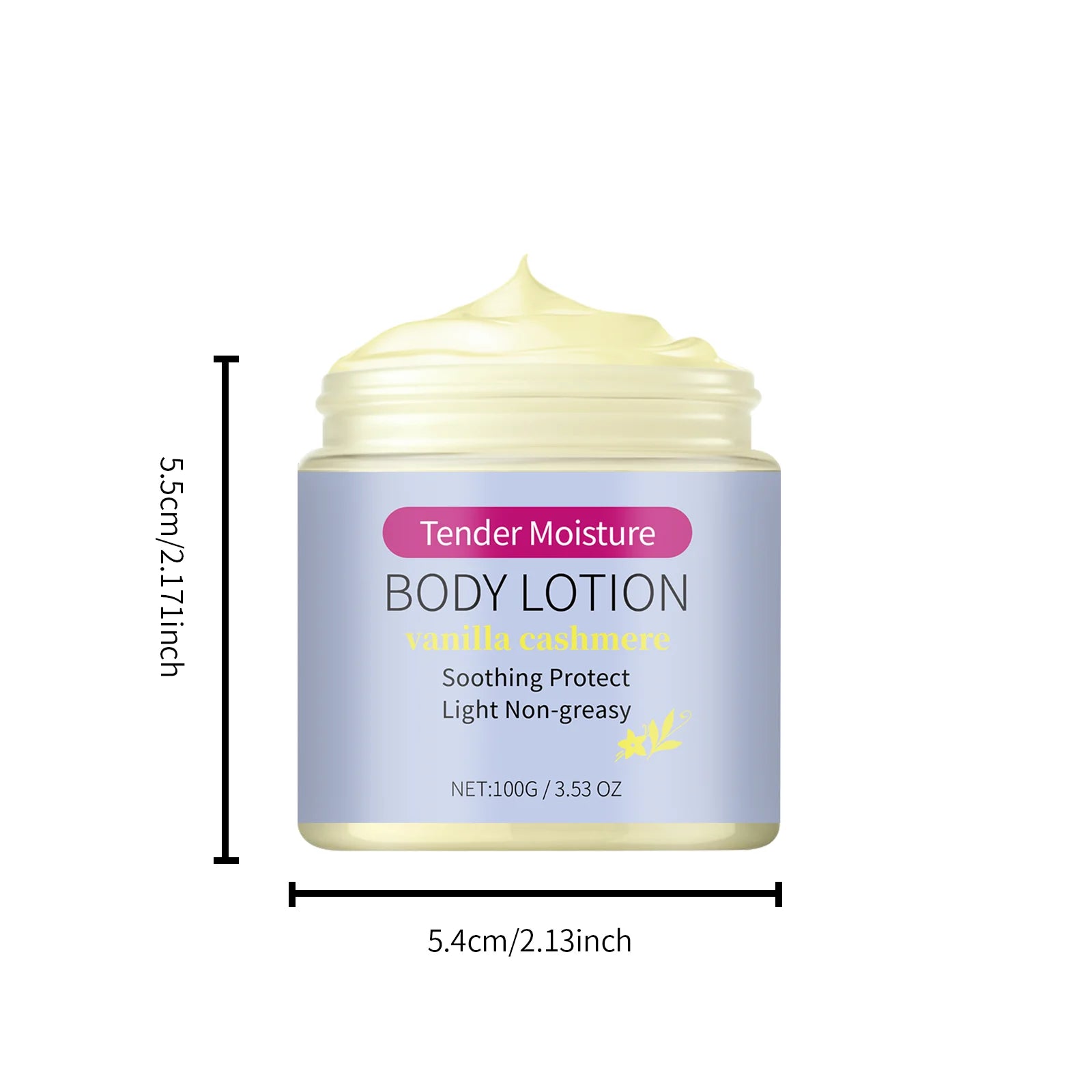 Hoygi Vanilla Cashmere Body Lotion | 24H Hydration Dry Skin Body Lotion Zpaxo