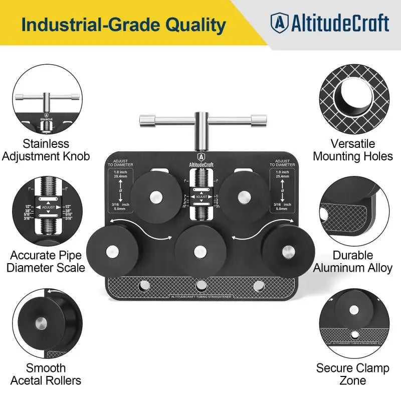 Tubing Straightener for Brake & Fuel Lines | 3/16"–1" Dia.