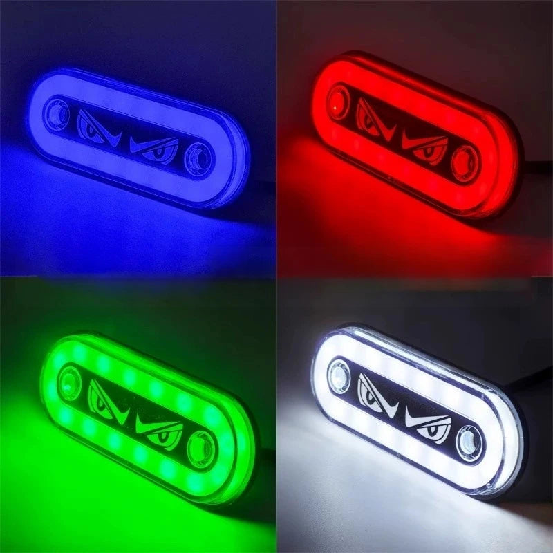 12V/24V LED Side Marker Light – Flashing & Constant Modes