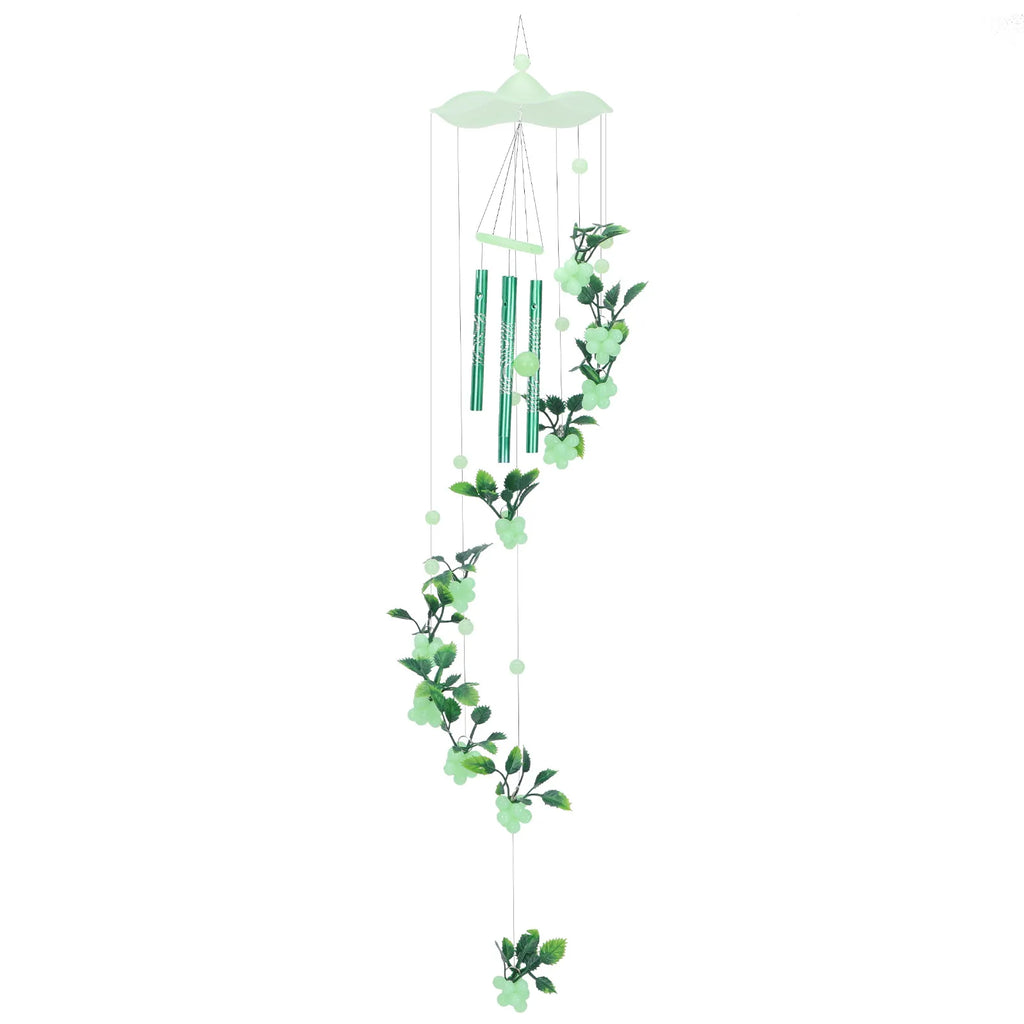 Luminous Wind Chime Pendant Unique Grape Modeling Bell Balcony Garden