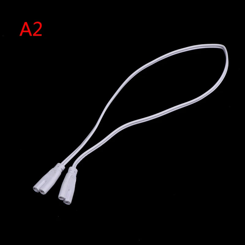 LED Tube Lamp Connected Cord Flexiable Connecting Cable T4 T5 T8 Zpaxo 50cm