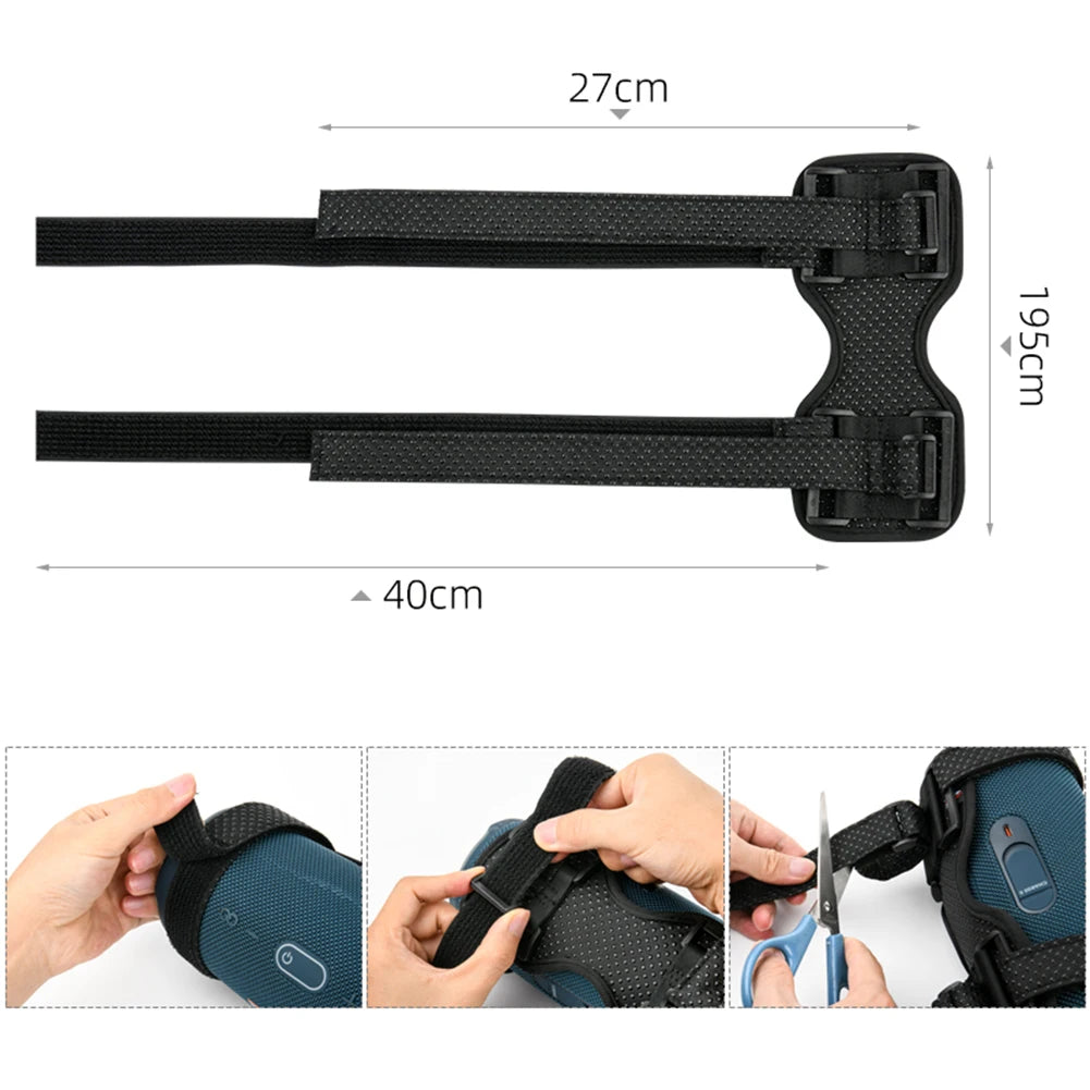 Speaker Mount Holder BT Speakers 4 94- Circumference Strap Attachment