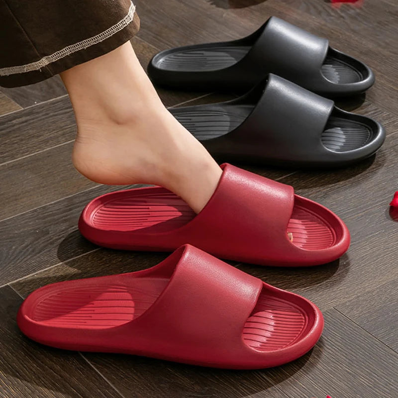 Men's Slippers Summer EVA Comfortable Anti-slip Soft Soles House