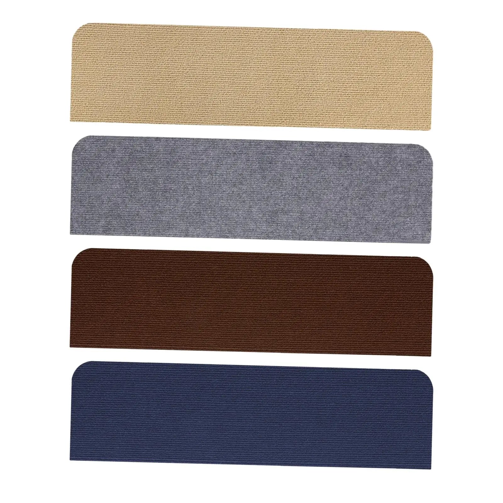 Anti-Slip Stair Tread Carpet 30x8in | Non-Slip Step Rug Mats Stair Tread Carpet Zpaxo