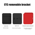 Universal Car Toll Pass Holder Adhesive Sticky ETC Bracket Removable
