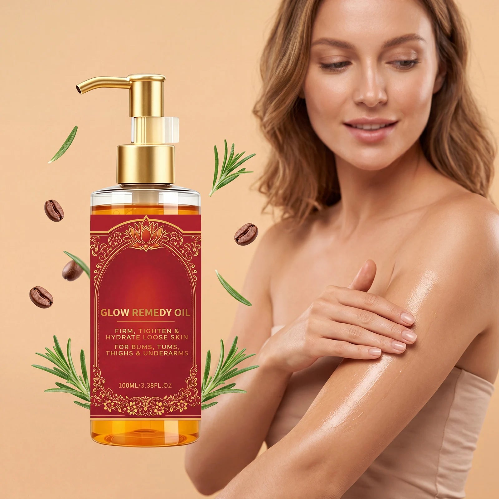 Body Care Oil Hydrating Silky Smooth Body Skin Refreshing Daily Massage Oil Improve Dry Rough Texture Full Body Skin Care 100ml Zpaxo