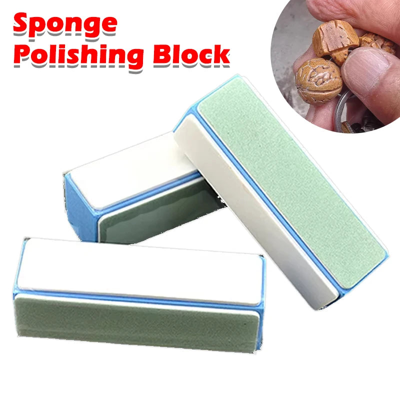 1-10 Sponge Polishing Blocks Four-sided Mesh Files Wearable Watch