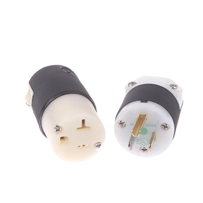 Hubbell HBL5266C Audio Copper US Plug NEMA 5-15P 15R American