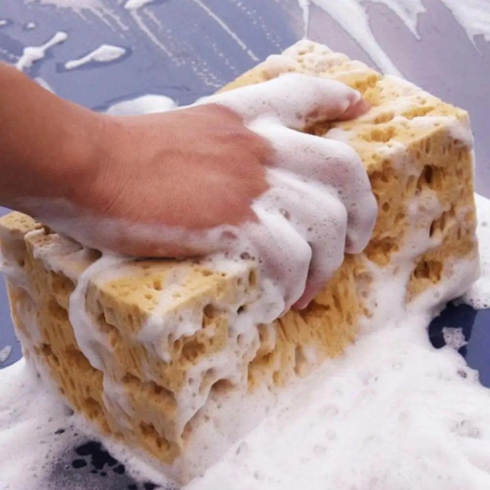 Large Honeycomb Car Washing Sponge – Detailing & Cleaning Tool Car Washing Sponge Zpaxo
