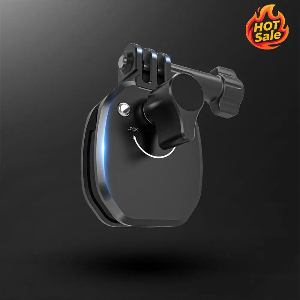 Motorcycle Windshield Clip Aluminum Alloy Mount Motorbike Windscreen Clamp Mount Bike Windshield Camera Clip for DJI Action 4 Zpaxo