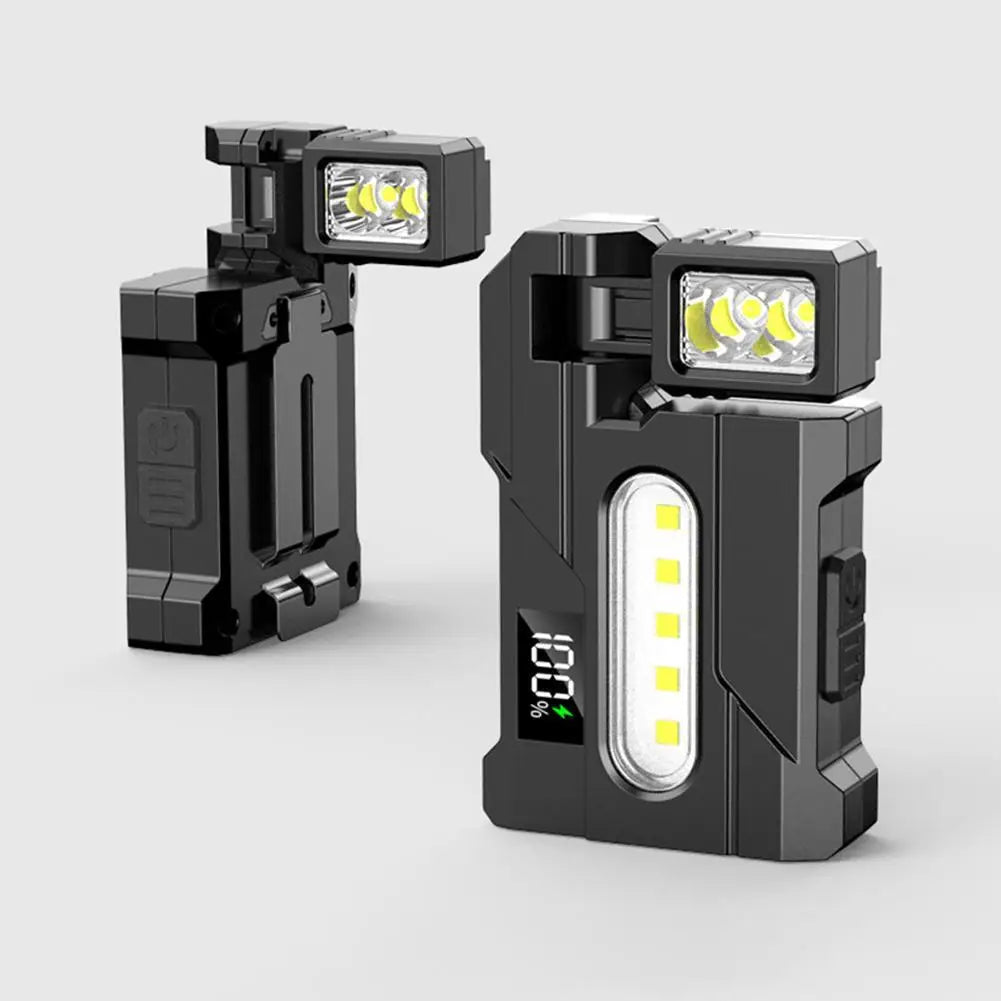 ZHIYU 1200 Lumen EDC Flashlight – 7 Modes, USB Rechargeable EDC Pocket Flashlight Zpaxo