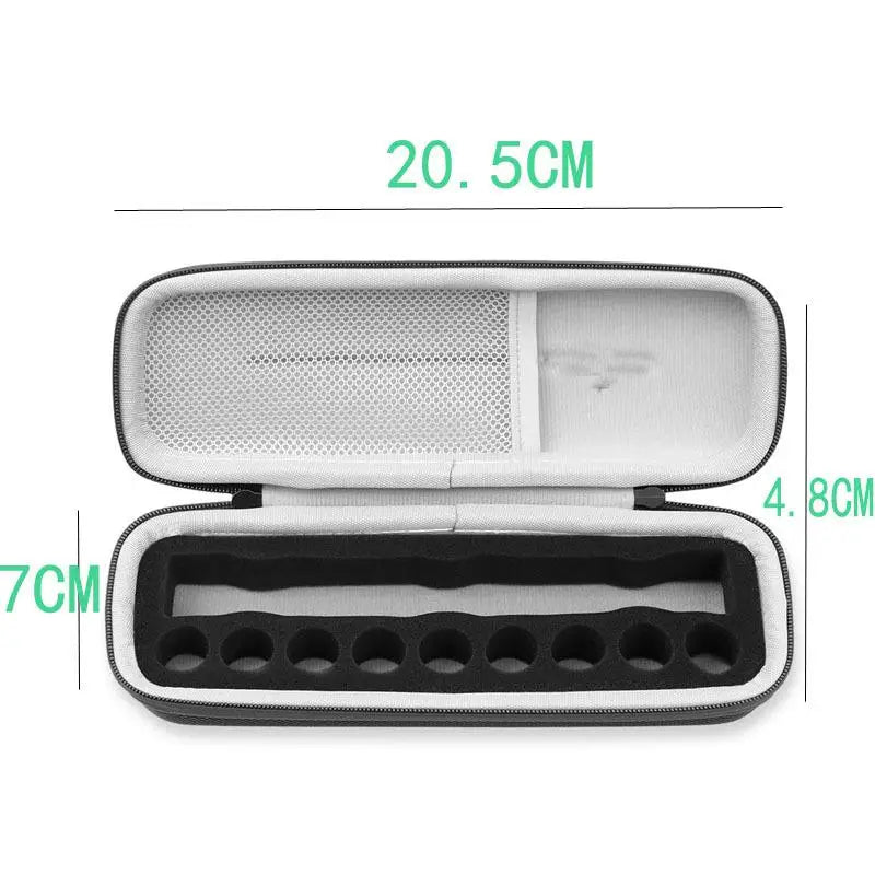 Hot3ML Insulin Vial Storage Case 9 Slots Empty Waterproof Protector