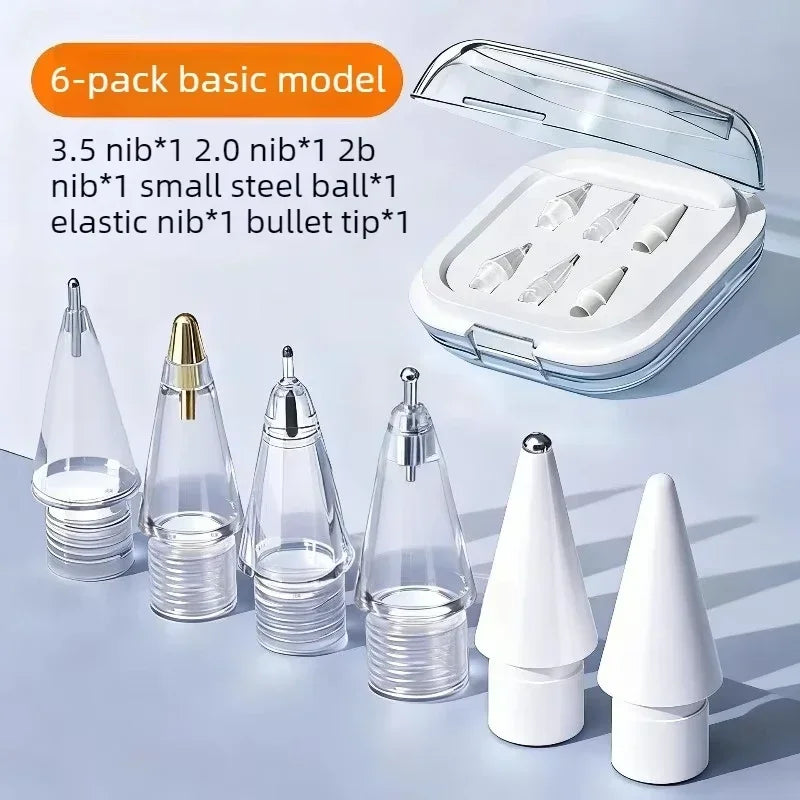Thin Soft Nib Replacements Pencil Refills Apple 1 2 3rd USB-C Zpaxo