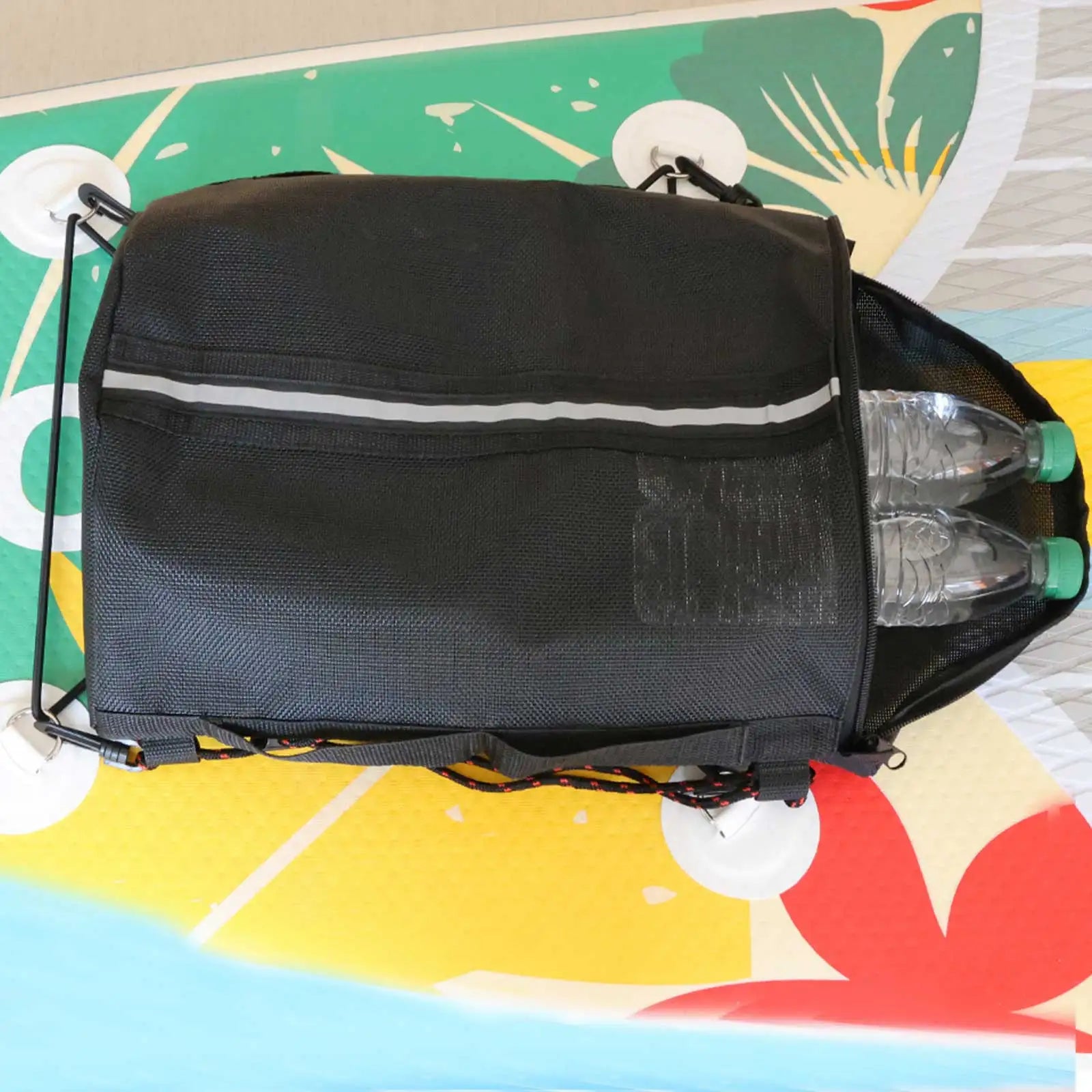 Surfboard Quick-drying Bag 4 Hooks Deck Storage Organizer Reflective