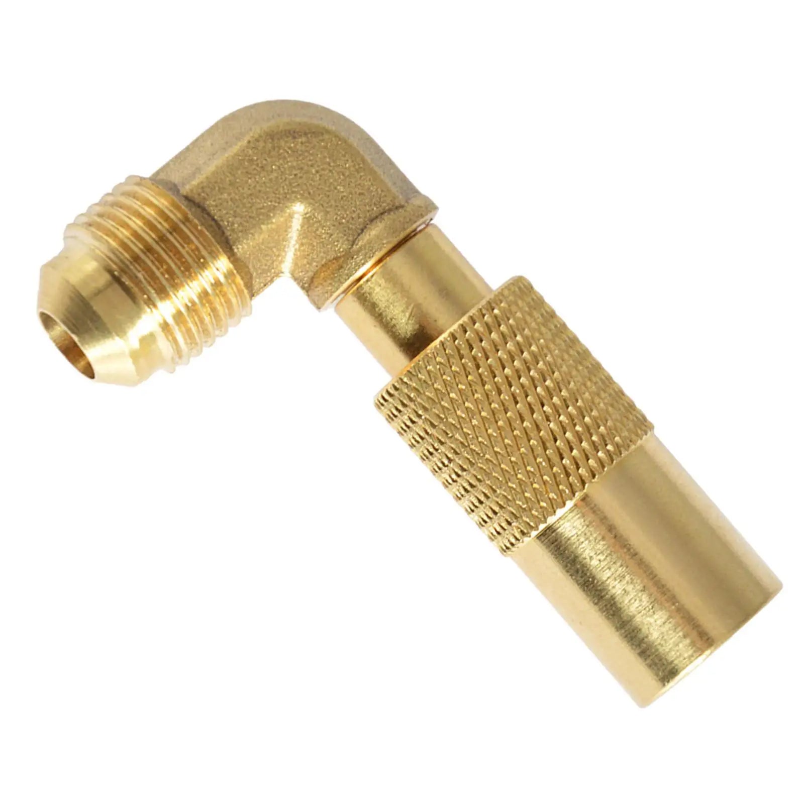 Propane Elbow Fitting Replace Low Pressure Gas Griddle Portable Quick Connect for 17" and 22" Grill 3/8 inch Propane Adapter Zpaxo