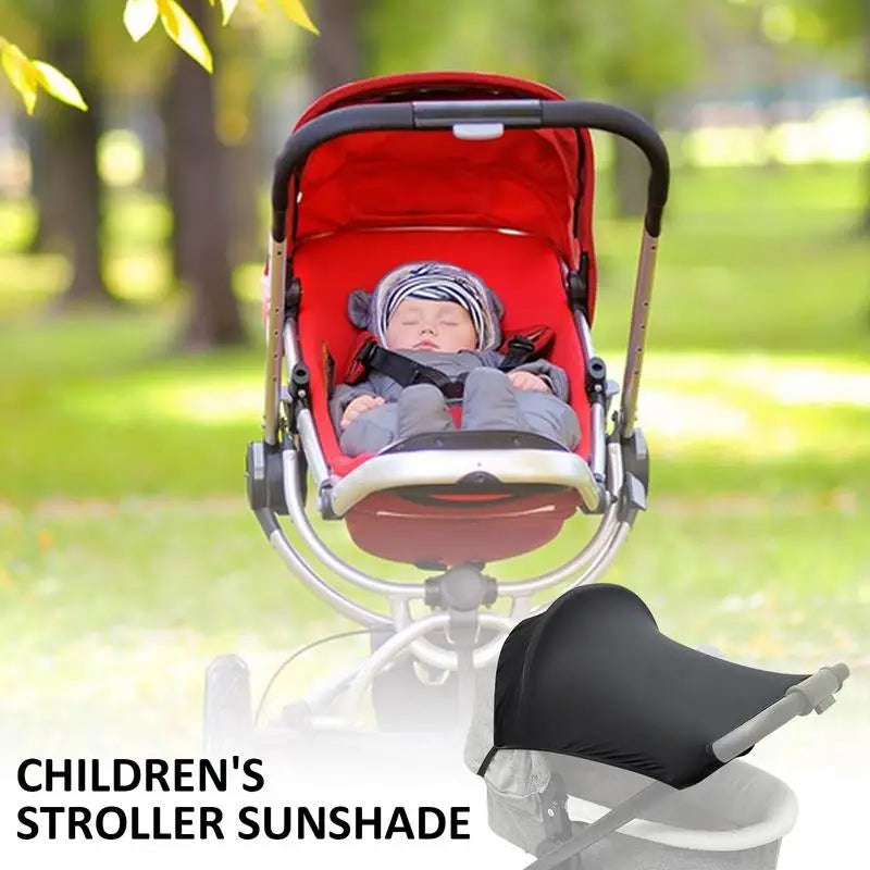 Stroller Sun Shade Foldable Adjustable UV Protection Net Sunshade Zpaxo