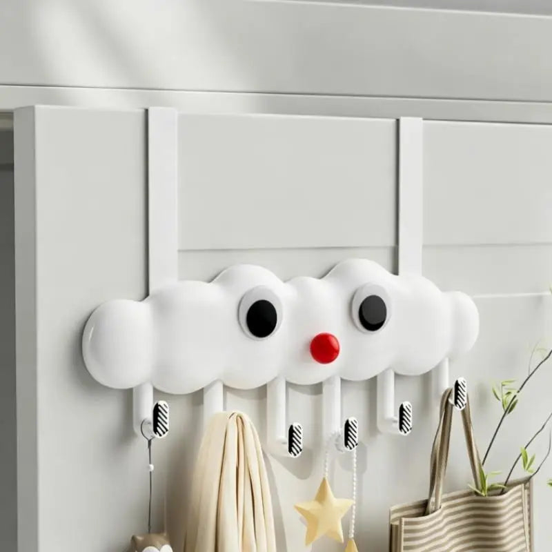 MCute Cloud-shaped Over-the-door Clothes Hanger Multipurpose