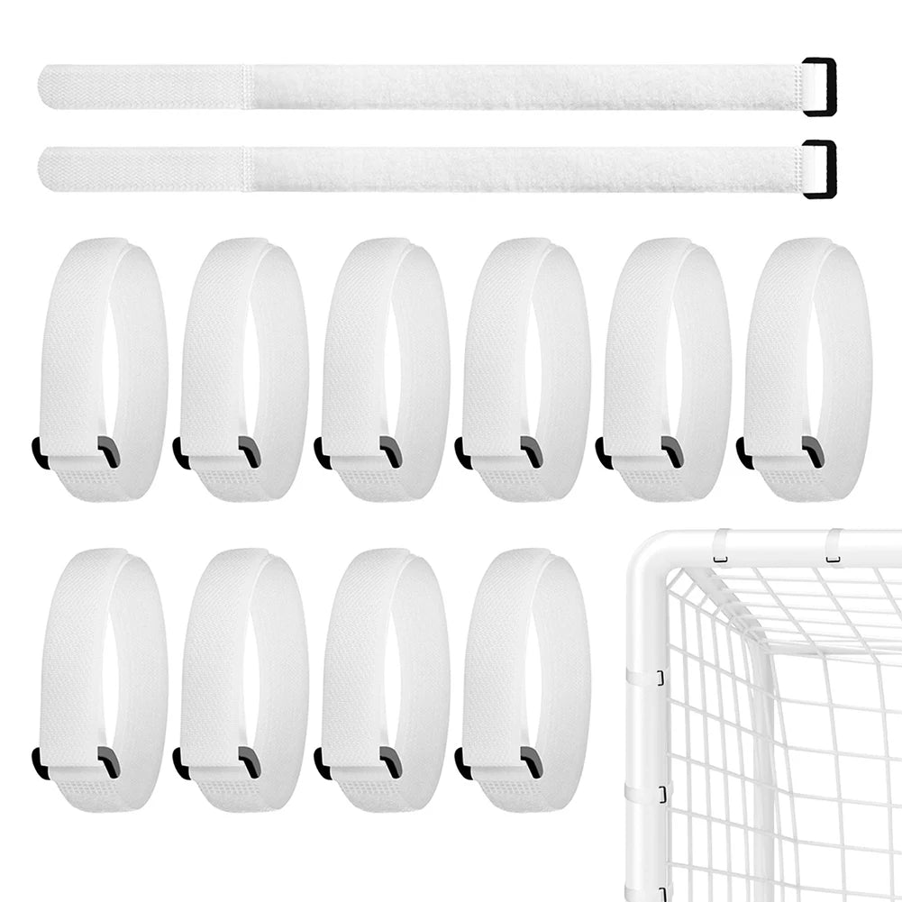 Soccer Net Straps Adjustable Strap Buckle Design Football Heavy Duty