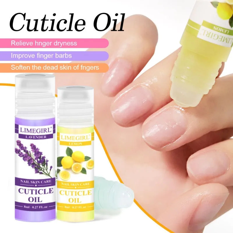 6 Smells Rolling Nail Nutrition Oil Pen Treatment Repair Prevent
