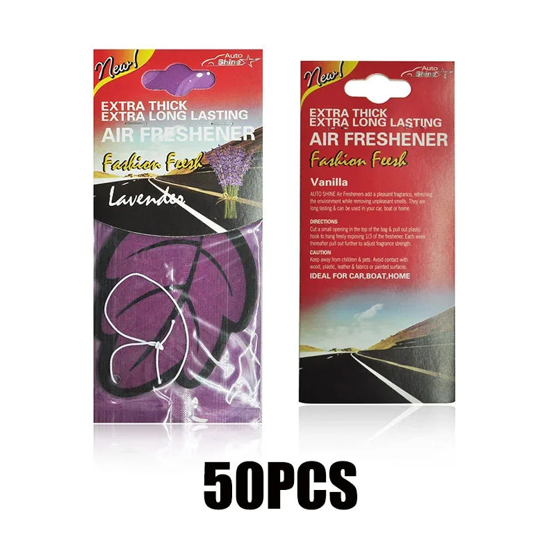 Car Air Freshener Tablets 6 Scents – 10 to 50 Pack