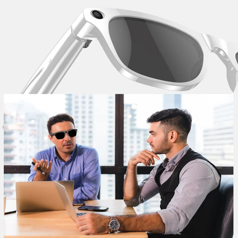 4K HD Color Changing AI Smart Glasses Chat GPT 100MP Camera Bluetooth Call Voice Assistant Control Smart Glasses 2026 New Zpaxo