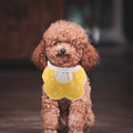 Pet Dog Scarf Neck Bandana Bee Cartoon Flower Pattern Soft Washable